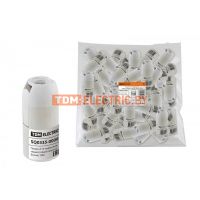 Патрон Е14 подвесной, термостойкий пластик, белый, TDM SQ0335-0009 TDM Electric