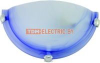 Светильник декоративный СД 1*60 Вт E27 полукруг голубой (в разборе) TDM  TDM Electric