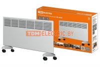 Конвектор электрический ЭК-2000, 2000 Вт, регул. мощн. (1000/2000 Вт), термостат, TDM SQ2520-1203.  TDM Electric