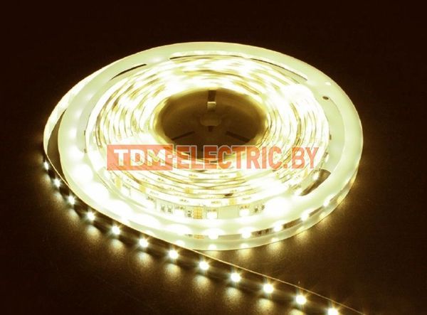 Лента светодиодная SMD5050-30-54-12-72-3200 30LED/м, IP54, 12В, 7.2Вт, 3200К, TDM-SQ0331-0051