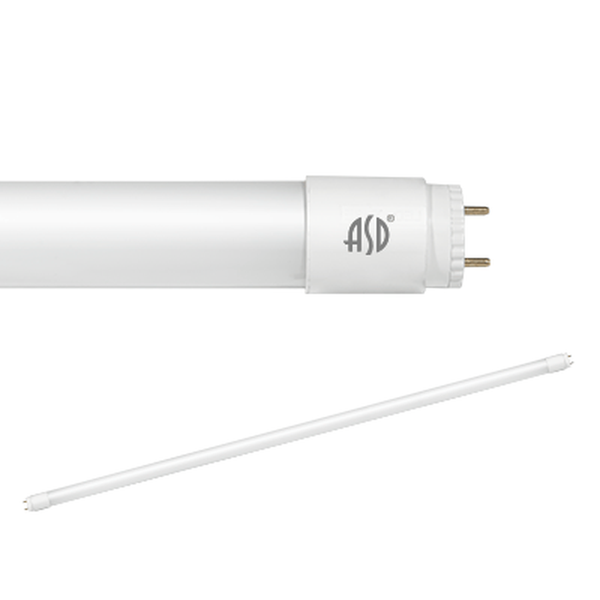 Лампа сд LED-T8-М-std 20Вт 230В G13 4000К 1620Лм 1200мм матовая ASD