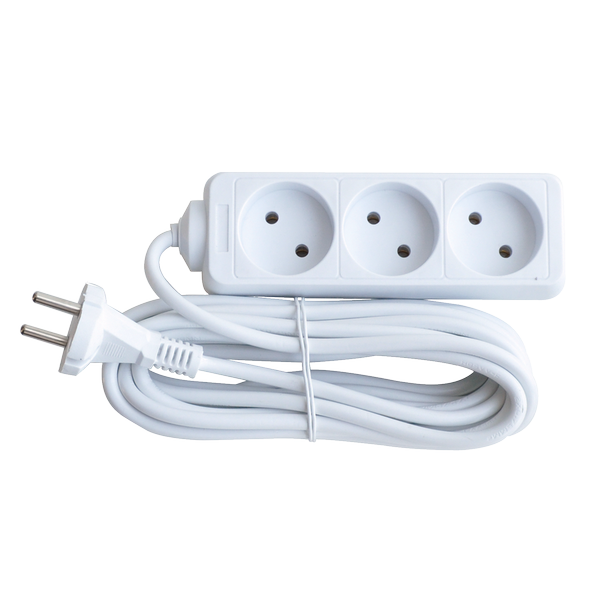Удлинитель 3N-5-SMART трехместный 6А 5м 8235 IN HOME