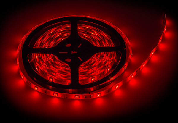 Лента сд LS 50R-30/65 30LED 7.2Вт/м 12В IP65 красная LLT