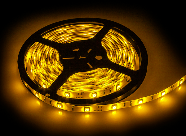 Лента сд LS 50Y-30/65 30LED 7.2Вт/м 12В IP65 желтая LLT
