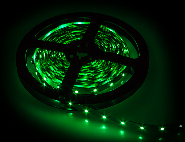 Лента сд LS 35G-60/33 60LED 4.8Вт/м 12В IP33 зеленая LLT