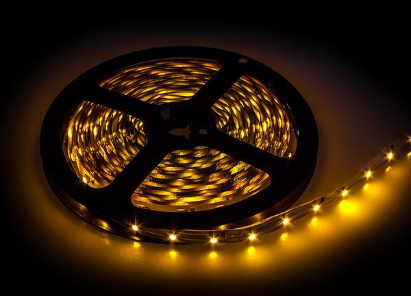 Лента сд LS 35Y-60/33 60LED 4.8Вт/м 12В IP33 желтая LLT