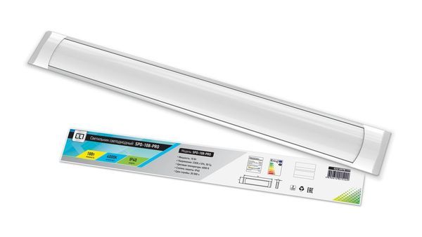 Светильник сд SPO-108-PRO 18Вт 230В 6500К 1300Лм 600мм IP40 LLT
