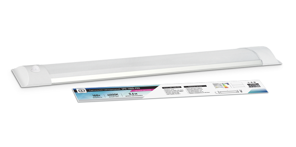 Светильник сд SPO-108Д-PRO 18Вт 230В 4000К 1300Лм 600мм IP40 LLT