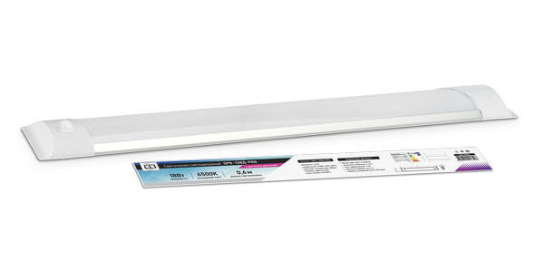 Светильник сд SPO-108Д-PRO 18Вт 230В 6500К 1300Лм 600мм IP40 LLT