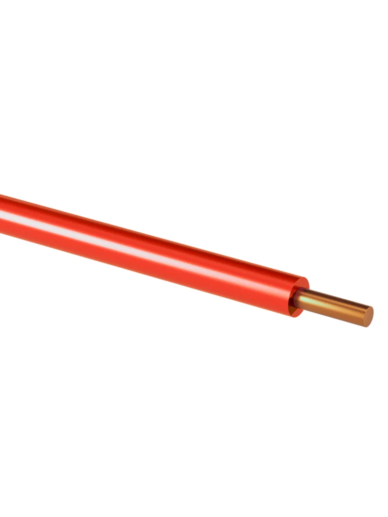 Провод ПуВнг(А)-LS 1х6,0 ГОСТ на катушке (450м), красный TDM