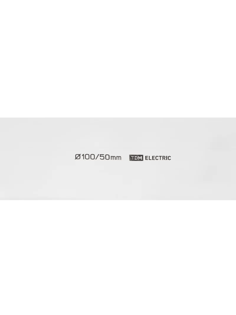 Термоусаживаемая трубка ТУТнг 100/50 белая (25 м/ролл) TDM
