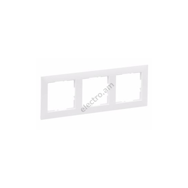 695673 рамка Suno DIY 3 поста, белая-050444