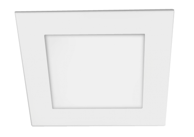 Светильник встраиваемый квадр PPL-SPW белый 18W, 6500K 225*225*25mm IP20 Jazzway-050568