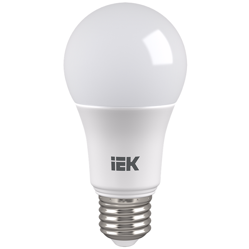 Лампа светодиодная ECO А60 шар 13Вт 230В 4000K E27 IEK-071266
