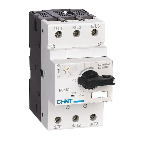 Авт. выкл. защиты двигателя NS2-80 30-40A с поворотной ручкой (R)