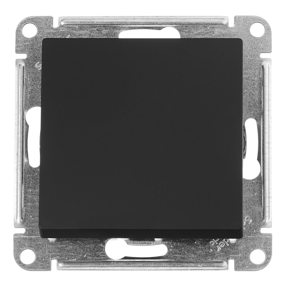 Механизм выключателя 1-кл. СП AtlasDesign 10А IP20 (сх. 1) 10AX карбон SchE ATN001011-ATN001011