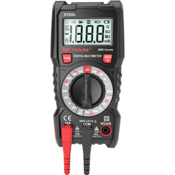 Мультиметр цифровой KT 830L «PROLINE» КВТ 79127