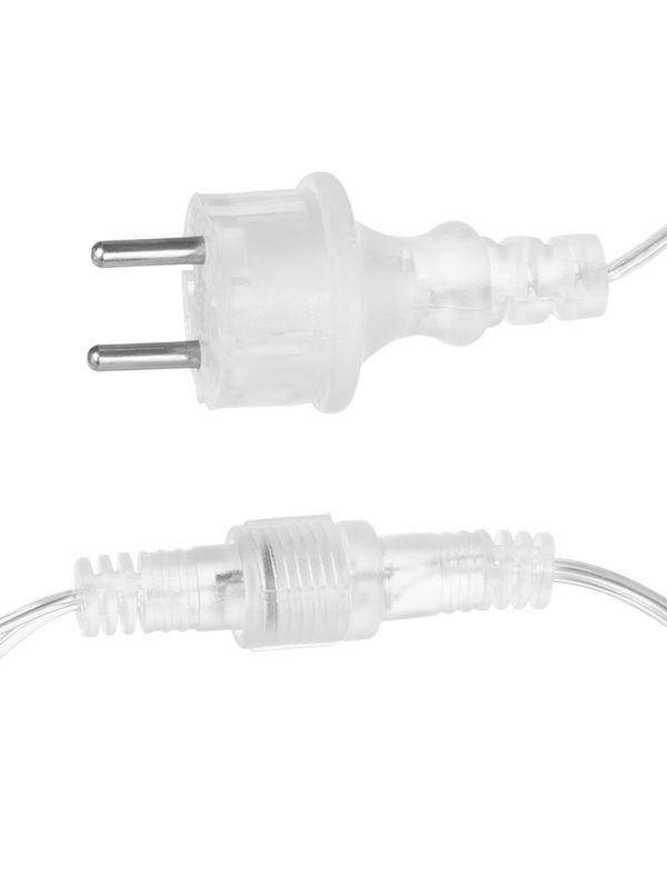 Гирлянда светодиодная «Бахрома» 2х1 м, 152LED, 3000К, мерц-е, посл. подкл, IP44, 250 В, TDM — изображение 2