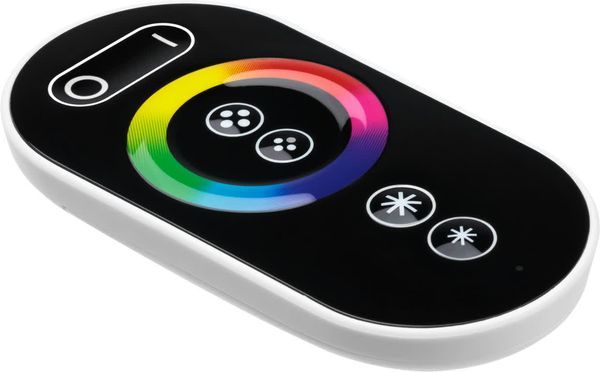 Контроллер для светодиодных лент и модулей RGB-RF-12В-18А-216Вт-IP20, 3 канала, сенсорный пульт, TDM — изображение 2