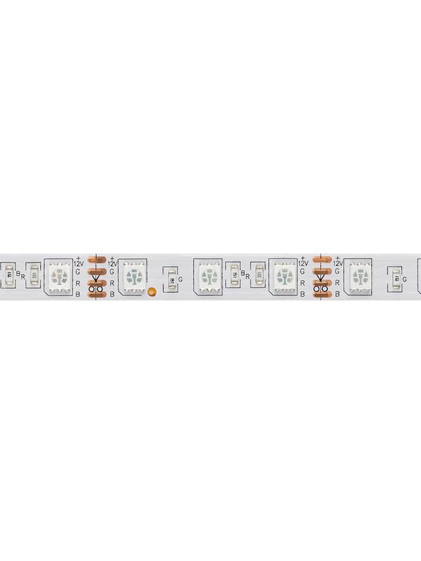 Лента светодиодная SMD5050-60 LED/м-IP20-12 В-14,4 Вт/м-RGB (5 м) блистер TDM