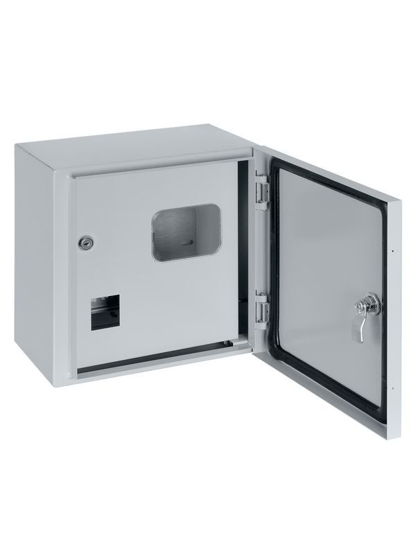 Корпус металлический ЩУ-1ф/1-1 (2 двери) (310х300х150) IP54 Народный эконом