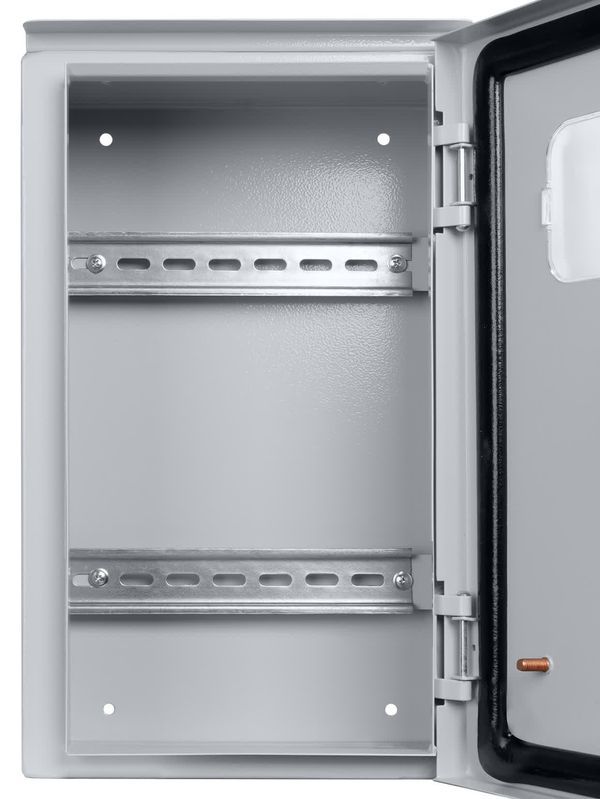 Корпус металлический ЩУ-МП (360х225х140) с окном IP54 Народный эконом