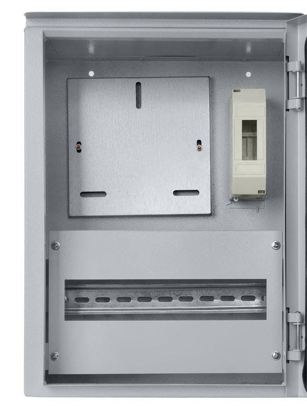 Корпус металлический ЩУРН-1/12 (400х315х165) IP54 Народный эконом